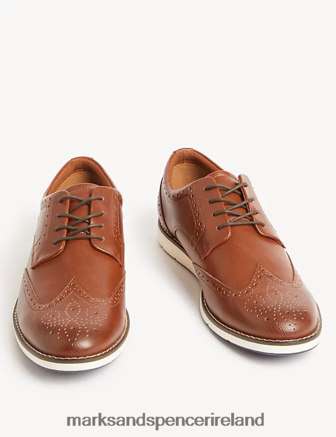 Marks & Spencer Men Brogues Brown Footwear 2VJ8DF6715